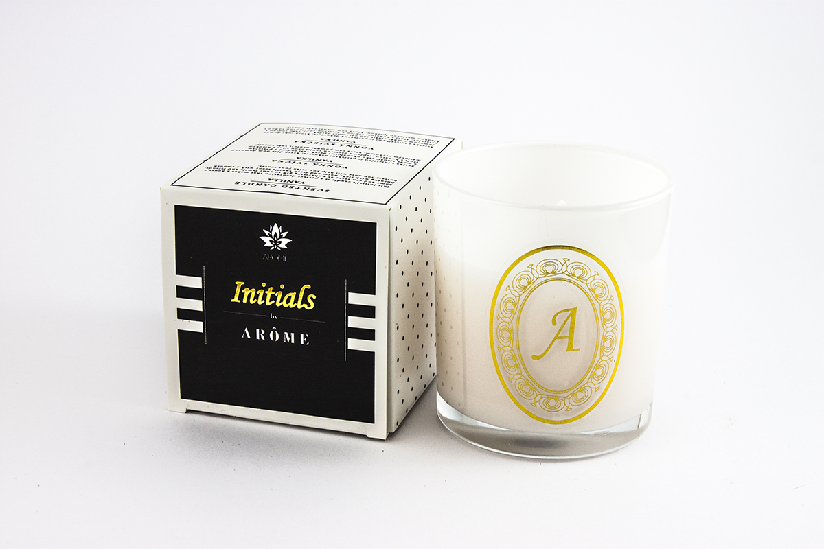 Initials Candle - letter A