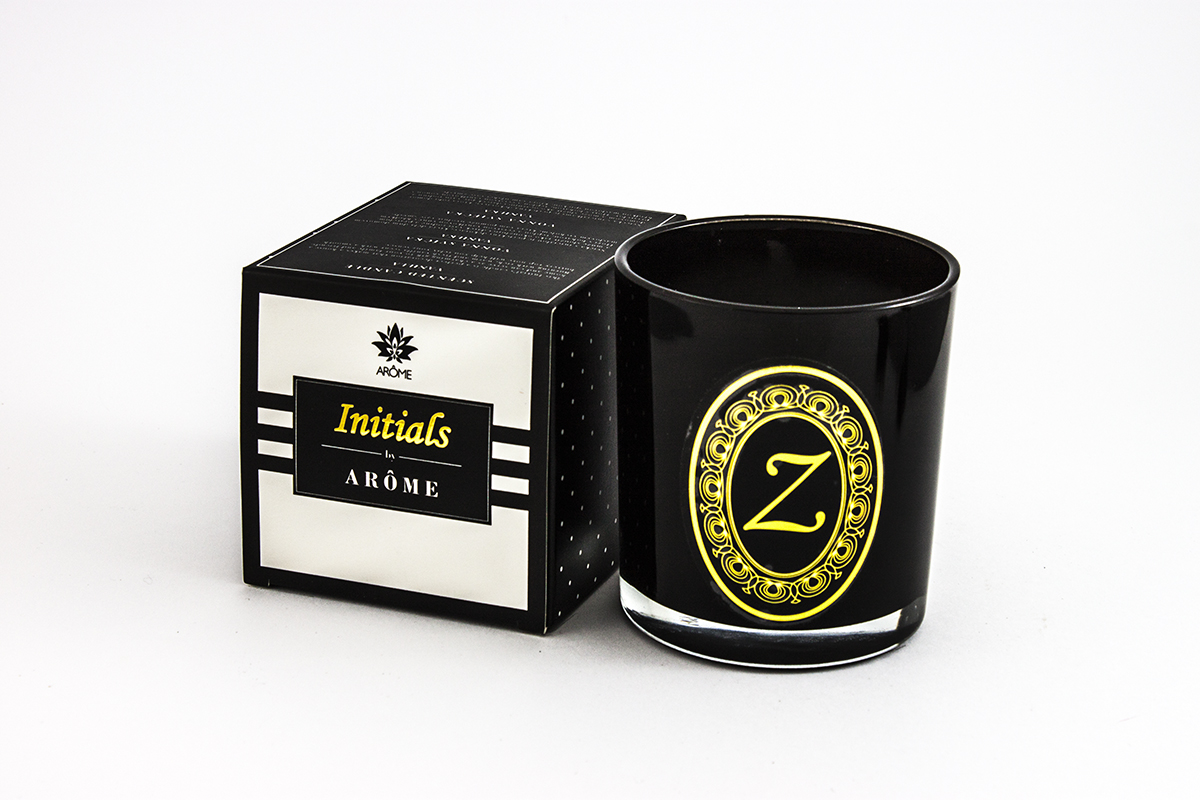 Initials Candle - letter Z